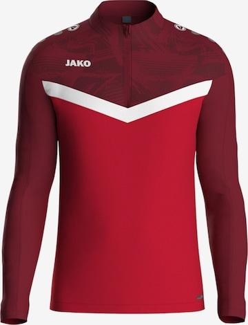 JAKO Athletic Sweatshirt in Red: front