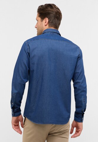 ETERNA Regular fit Zakelijk overhemd in Blauw