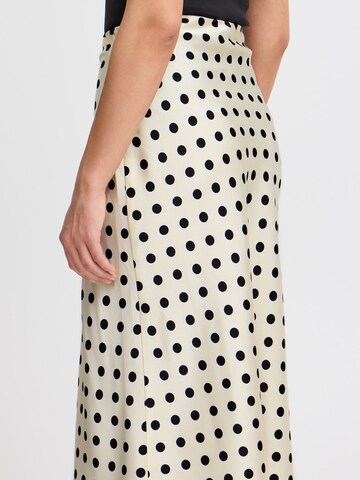 ICHI Skirt 'Jani' in Beige