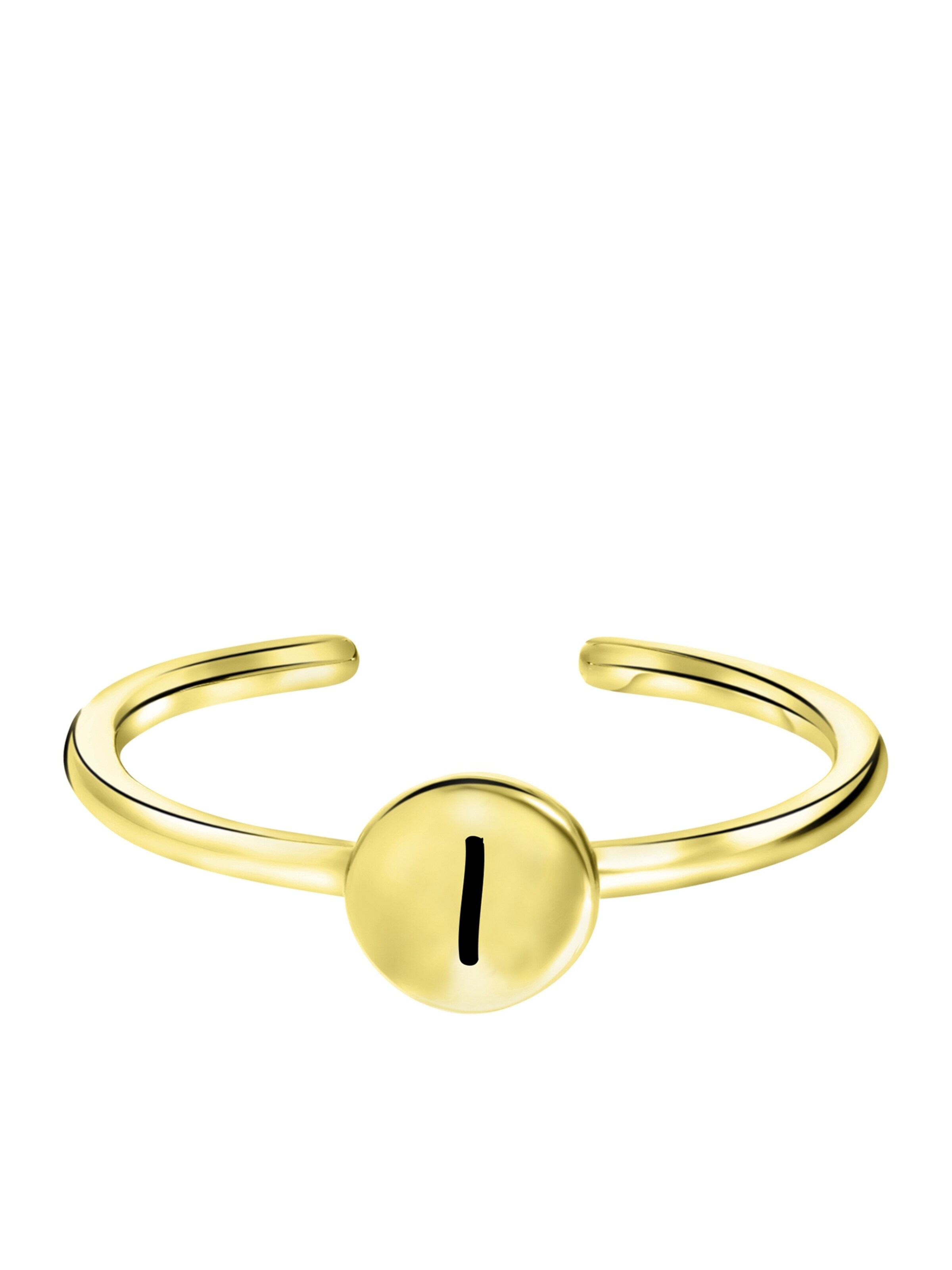 Lucardi Ring in Gold: front