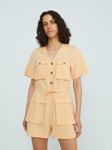 EDITED Jumpsuit 'Fria' in Orange: front