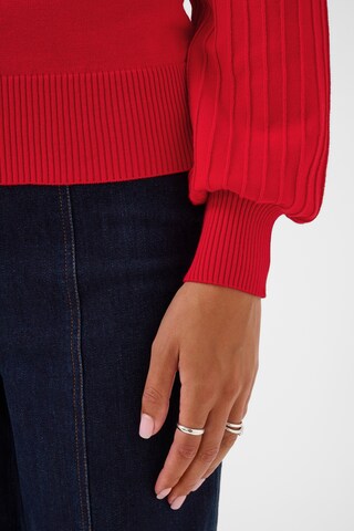 SAINT TROPEZ Pullover 'Marcy' i rød