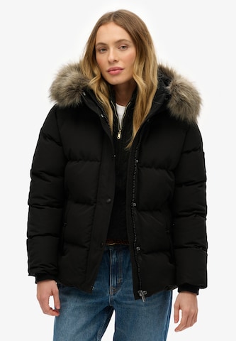 Superdry Winterjas 'Everest' in Rood: voorkant