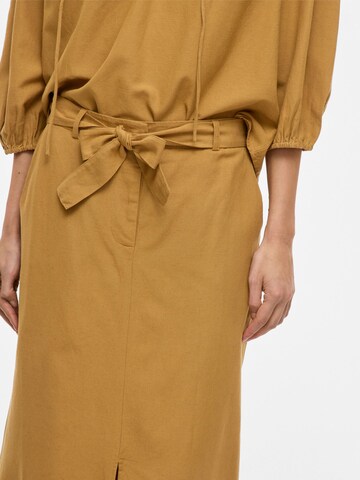 VILA Skirt in Yellow