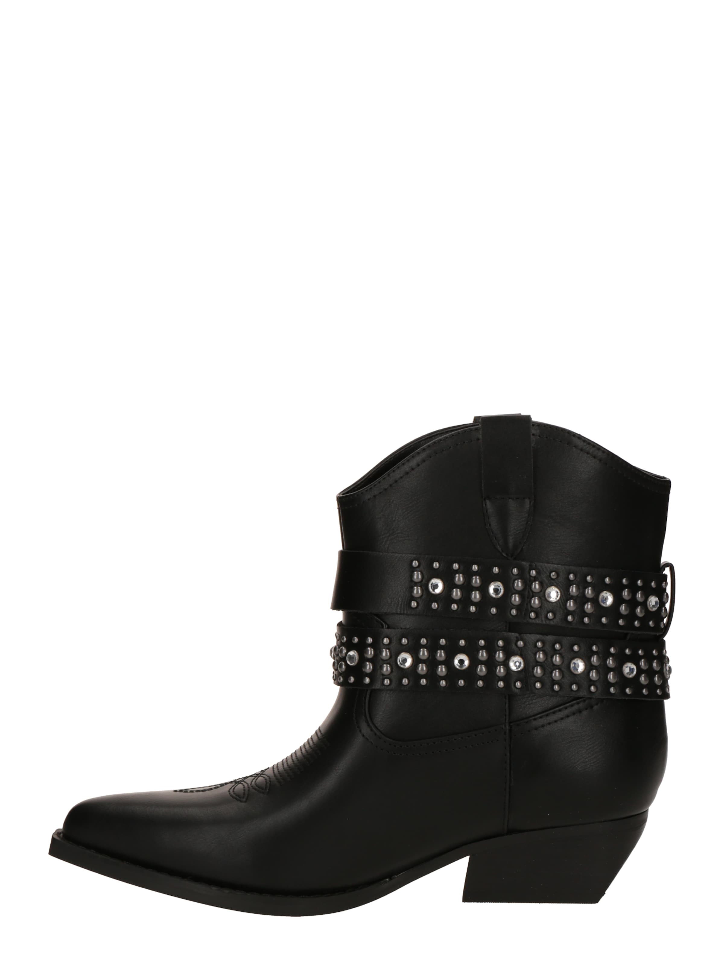 GUESS Ковбойские сапоги 'Lansly' в Черный