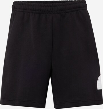 Regular Pantalon de sport 'FI BOS' ADIDAS SPORTSWEAR en noir : devant