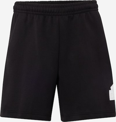Pantaloni sport 'FI BOS' ADIDAS SPORTSWEAR pe negru / alb, Vizualizare produs