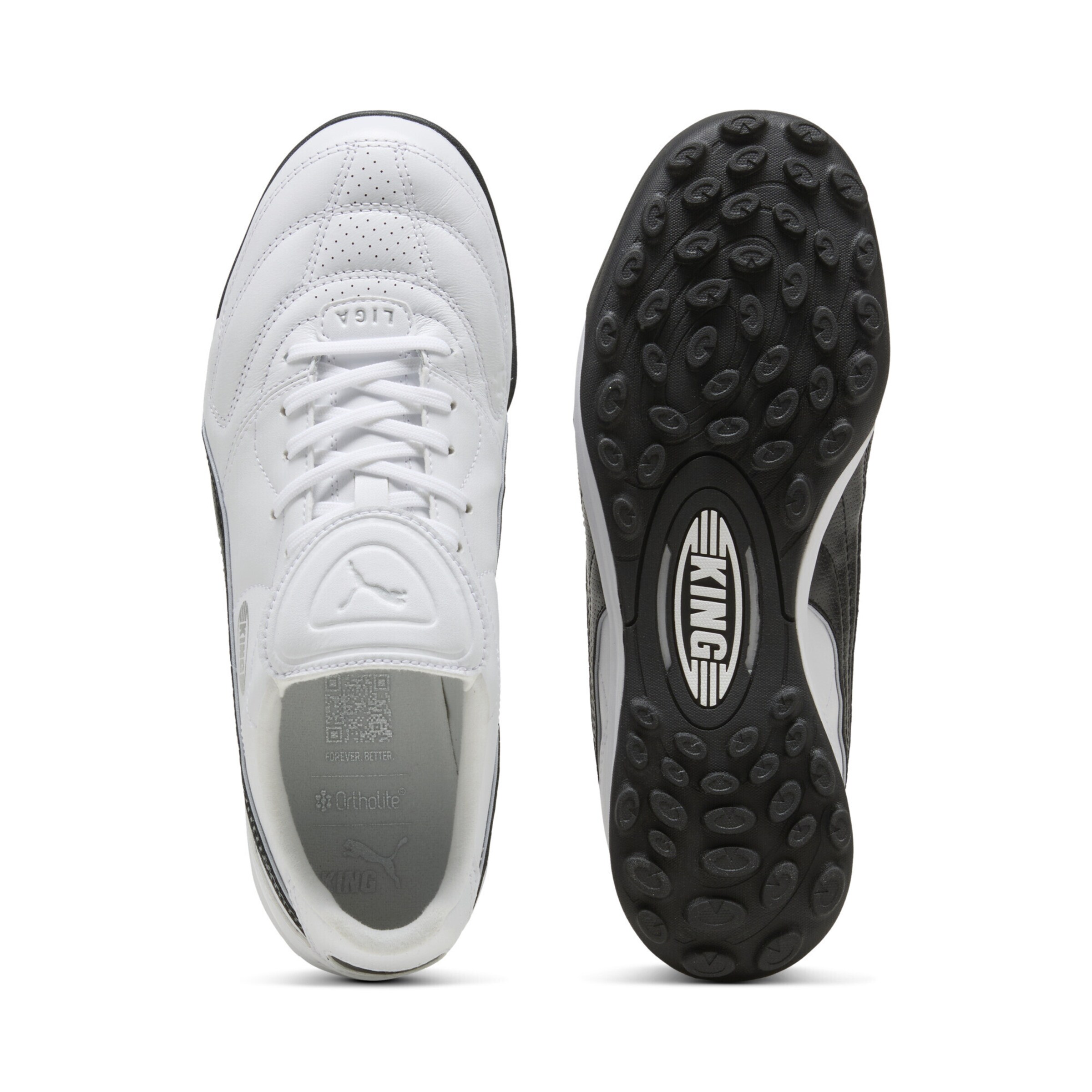 PUMA Soccer shoe 'KING LIGA TT' in White