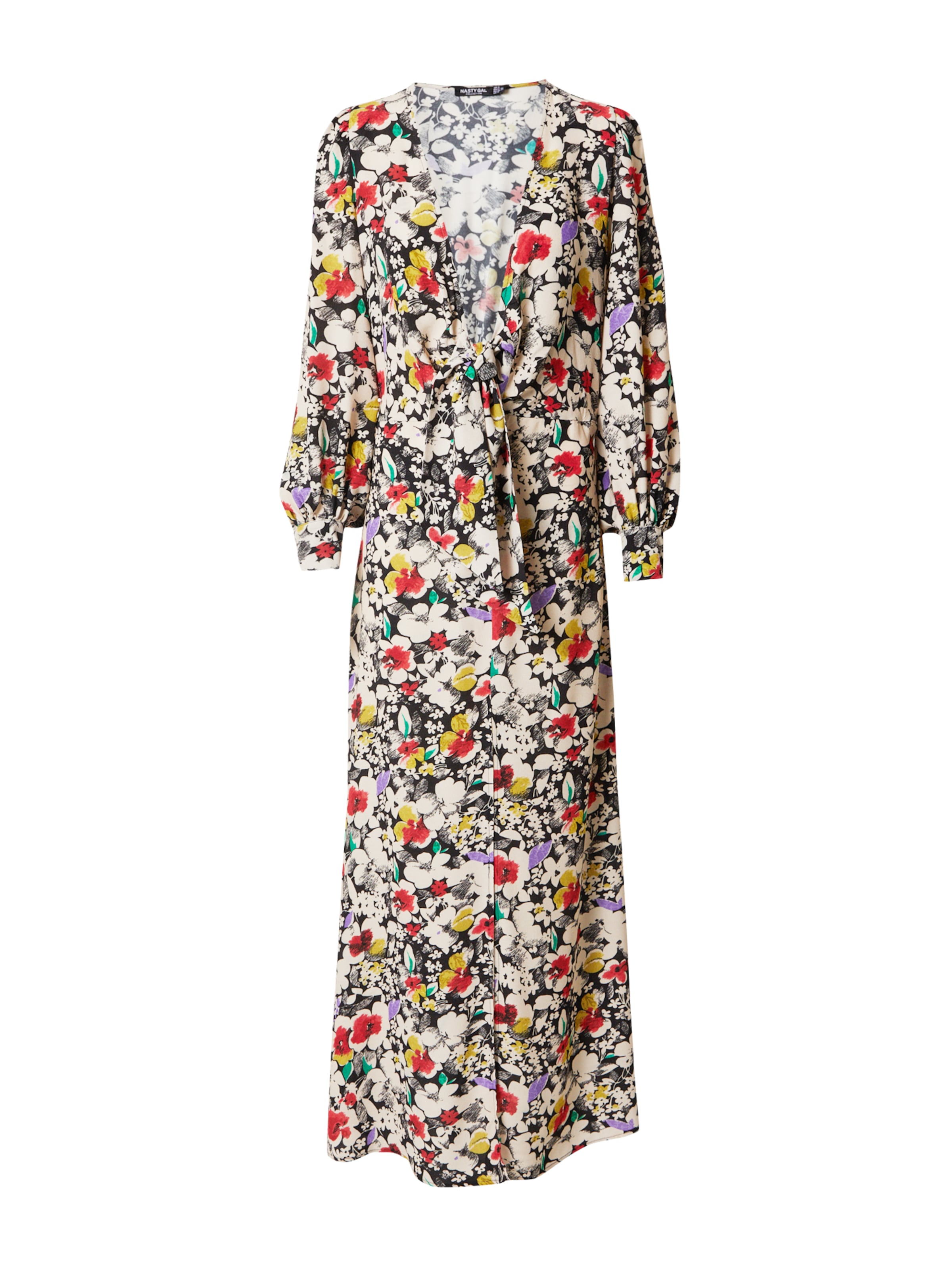 Nasty Gal Φόρεμα σε ανάμεικτα χρώματα: μπροστά