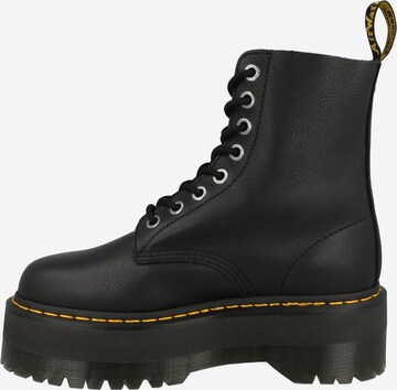 melns Dr. Martens Sienamie zābaki '1460 Pascal Max'