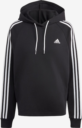 ADIDAS SPORTSWEAR Sportief sweatshirt 'Over-The-Head' in de kleur Zwart / Wit, Productweergave