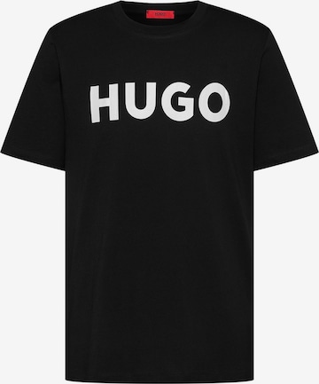 HUGO Red Shirt in Zwart: voorkant