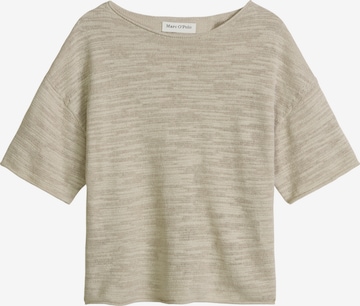Pull-over Marc O'Polo en beige : devant