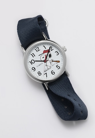 Orologio analogico 'Timex x Peanuts Weekender Baseball' di TIMEX in nero