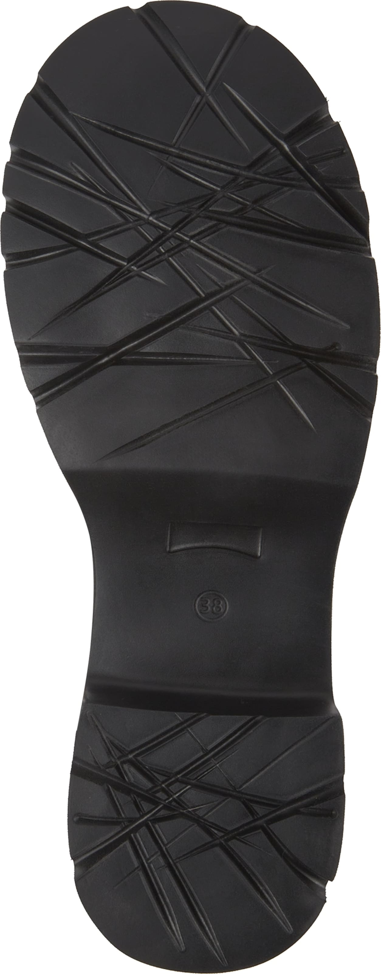 CAMPER Gležnarji z vezalkami 'Domaine' | črna barva