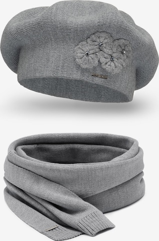 Bonnet '7006 Set' Vivisence en gris : devant