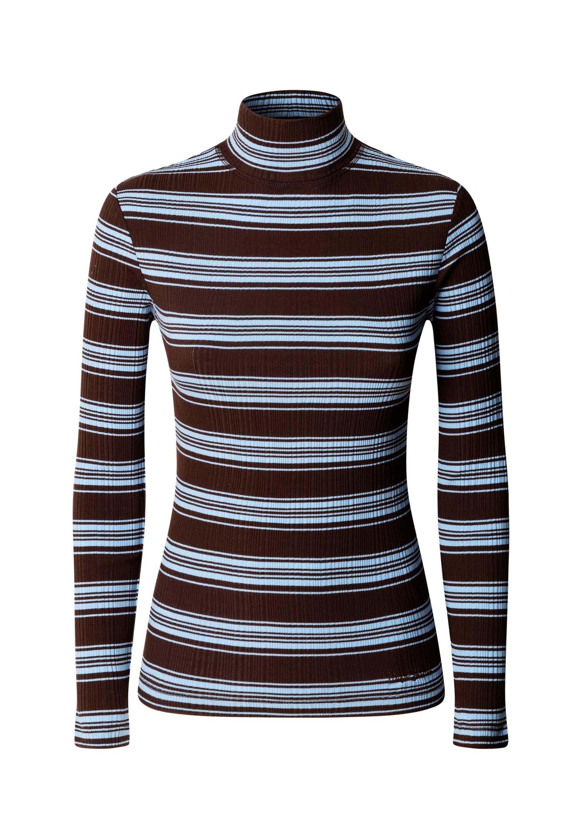 Pepe Jeans - Camiseta 'BORIS' en marrón: frente