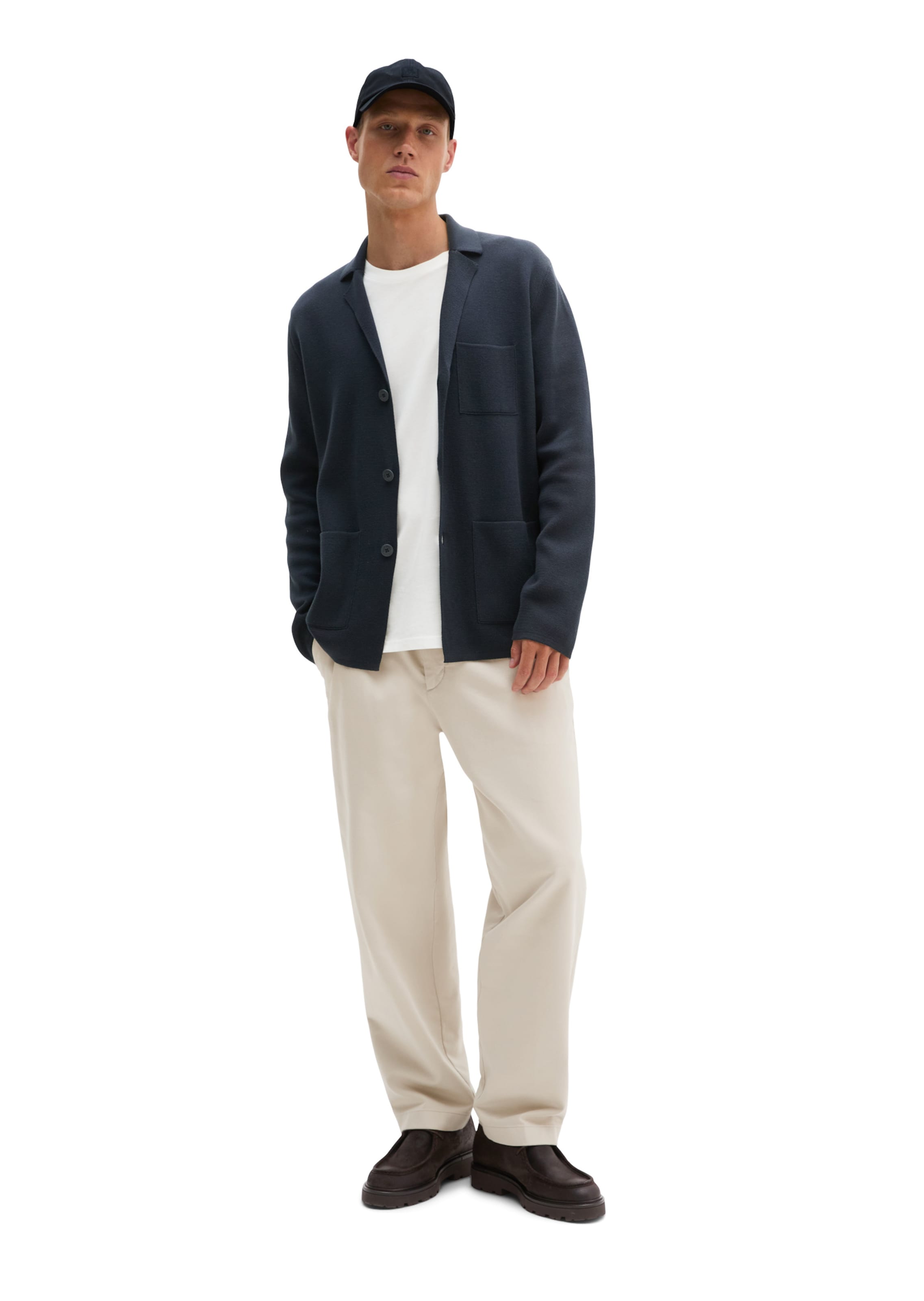 Marc O'Polo Regular fit Colbert in Blauw