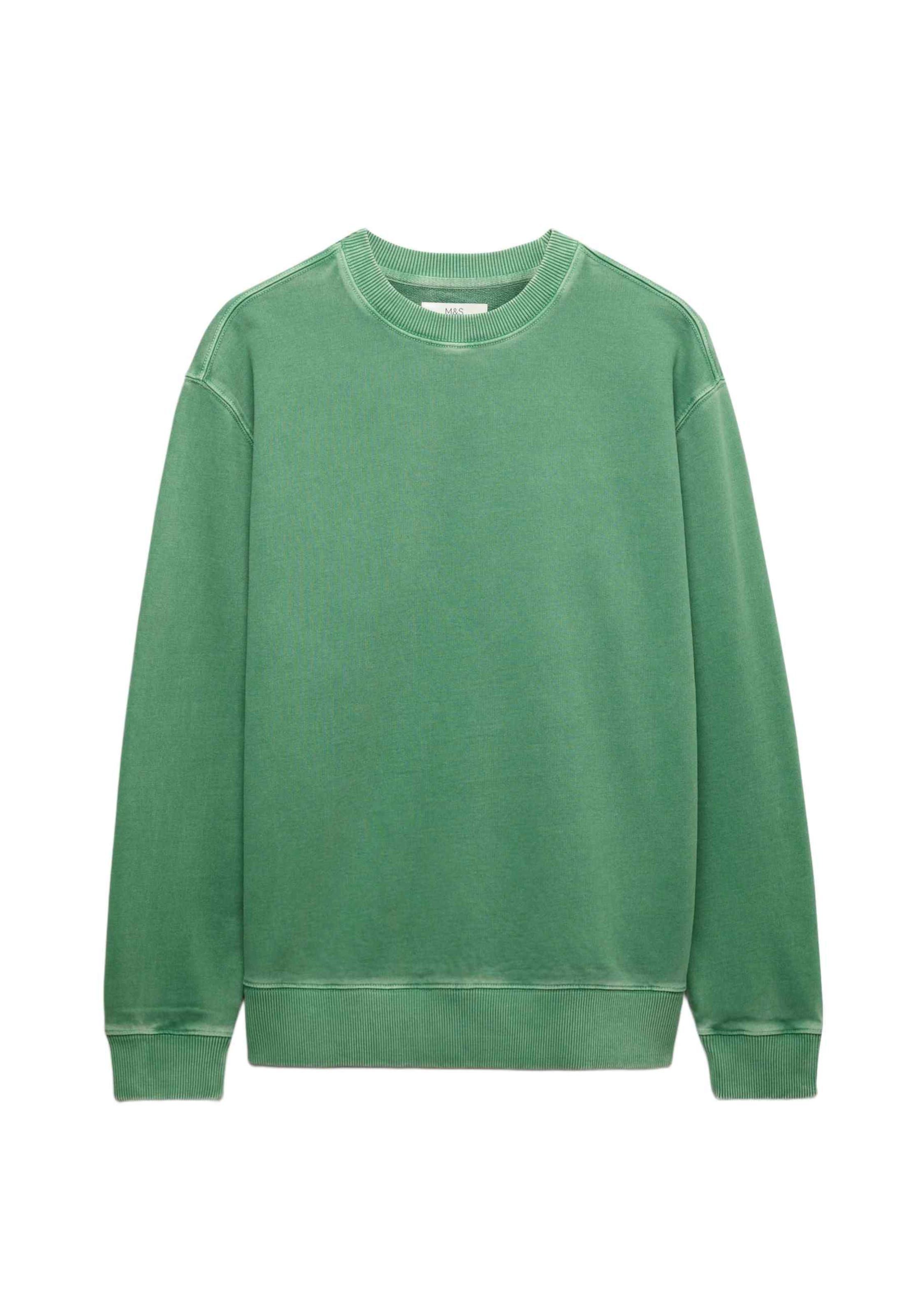 Felpa di Marks & Spencer in verde: frontale
