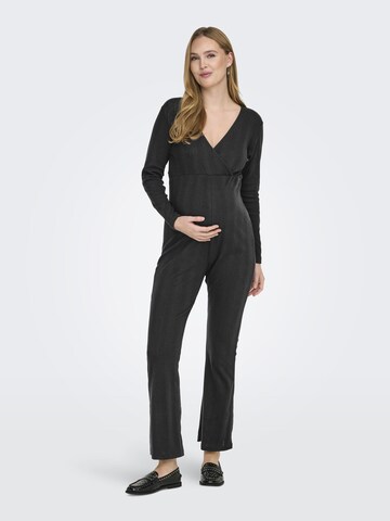 Only Maternity Jumpsuit i sort: forside