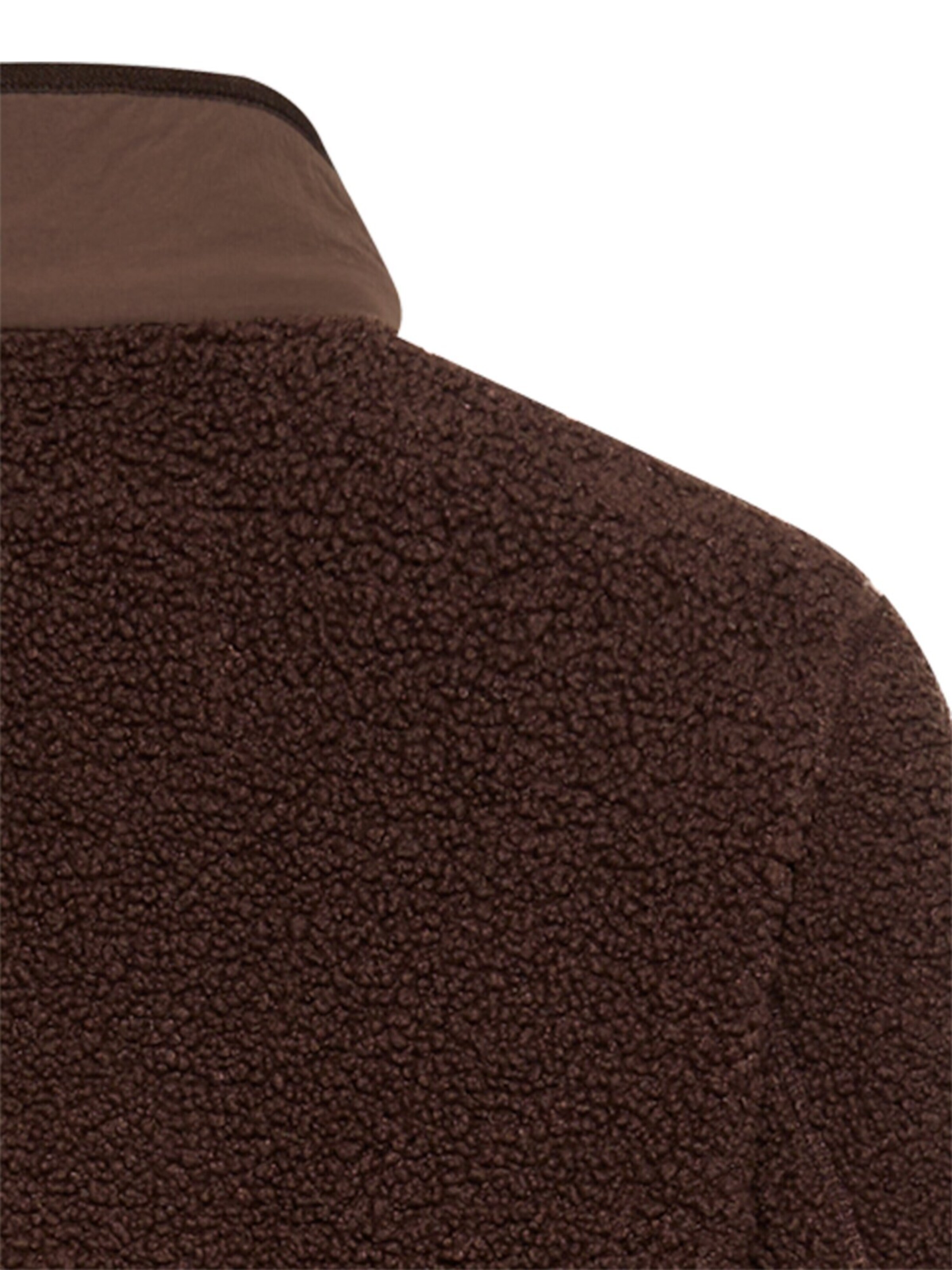 CAMEL ACTIVE Teddy Jacke mit Innentasche in Braun