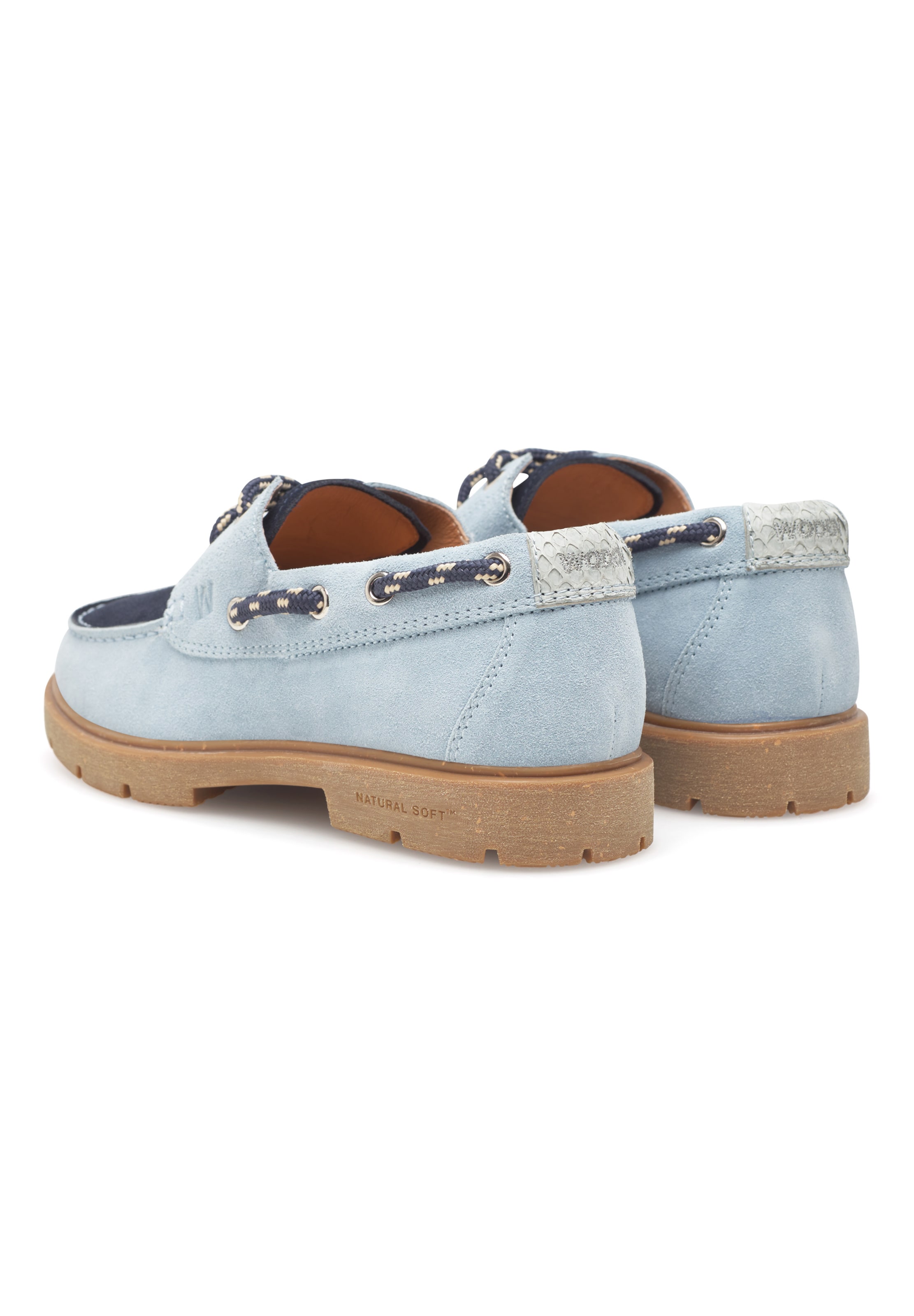 WODEN Lage schoen 'Johanne' in Blauw