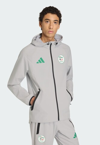 ADIDAS PERFORMANCE - Chaqueta deportiva 'Algerien Tiro Tech' en gris: frente