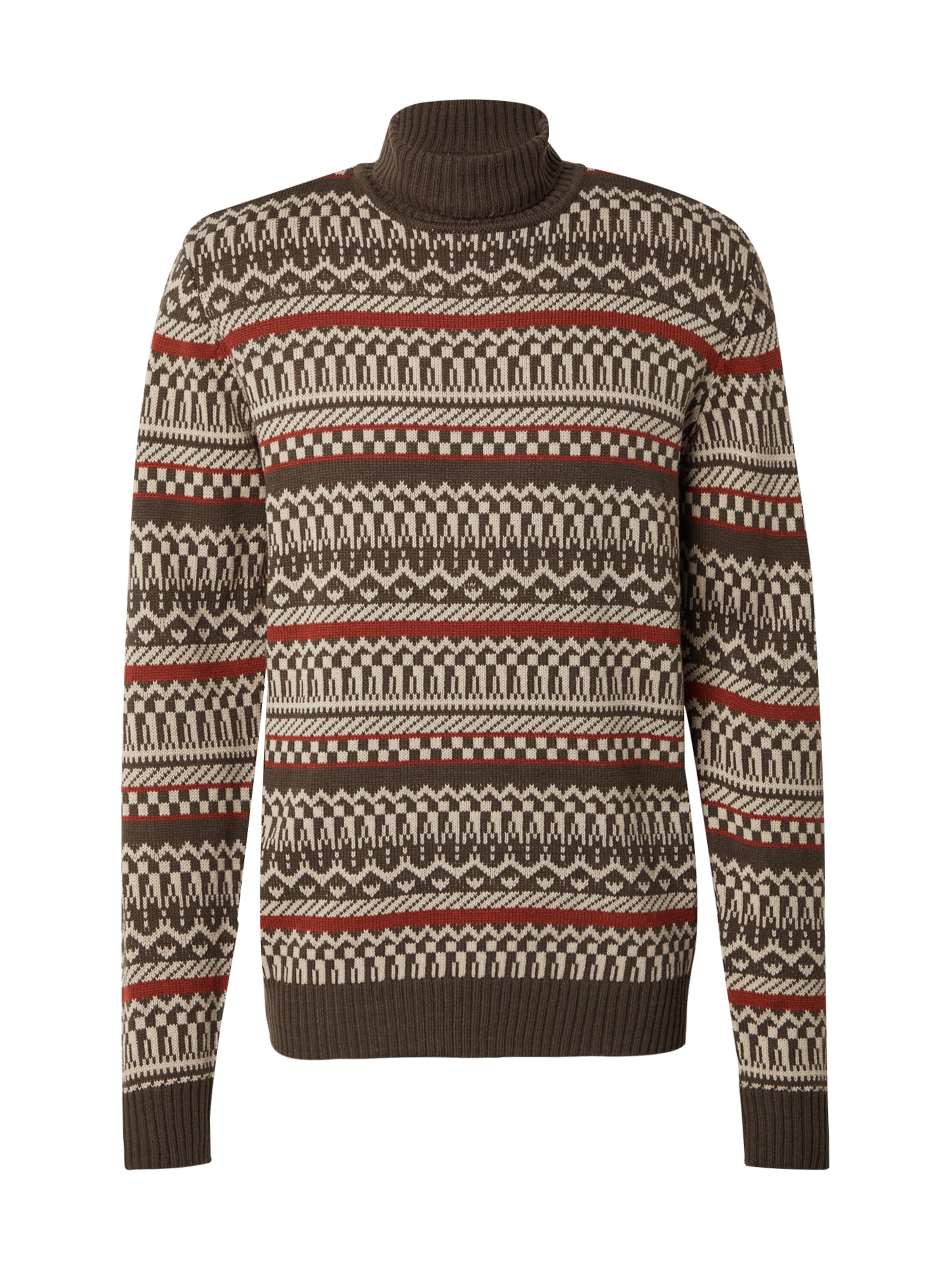 Pull-over BLEND en marron : devant