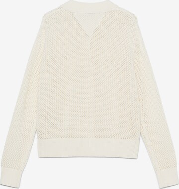 TOMMY HILFIGER Knit Cardigan in Beige