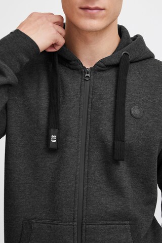 !Solid Zip-Up Hoodie 'Bene zip' in Grey