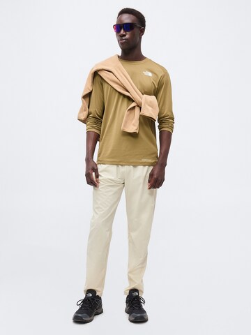 THE NORTH FACE Funkcionalna majica 'SHADOW' | rjava barva