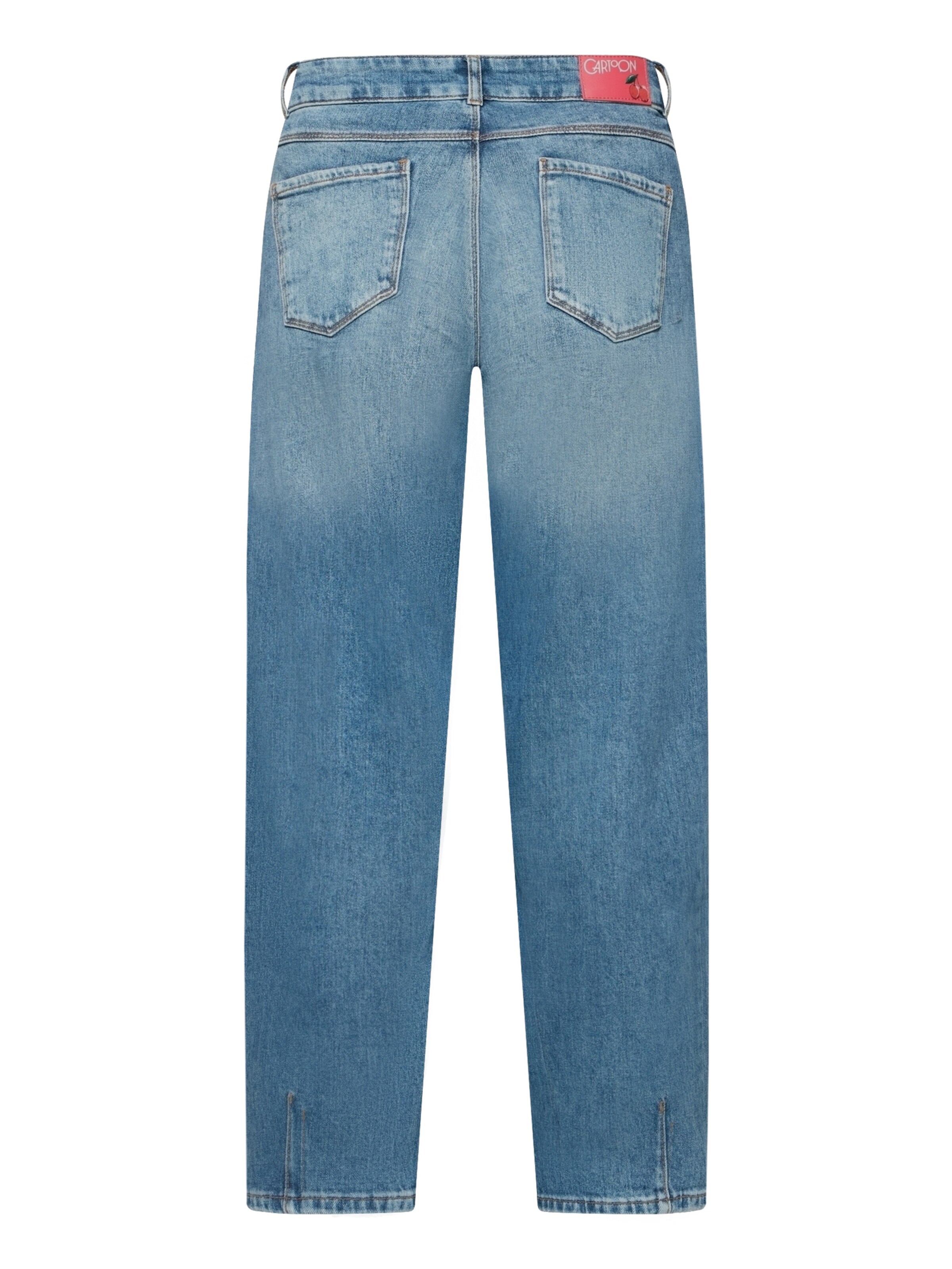 Cartoon Loosefit Jeans in Blau