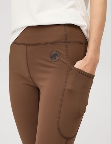 MAMMUT Skinny Leggings in Brown