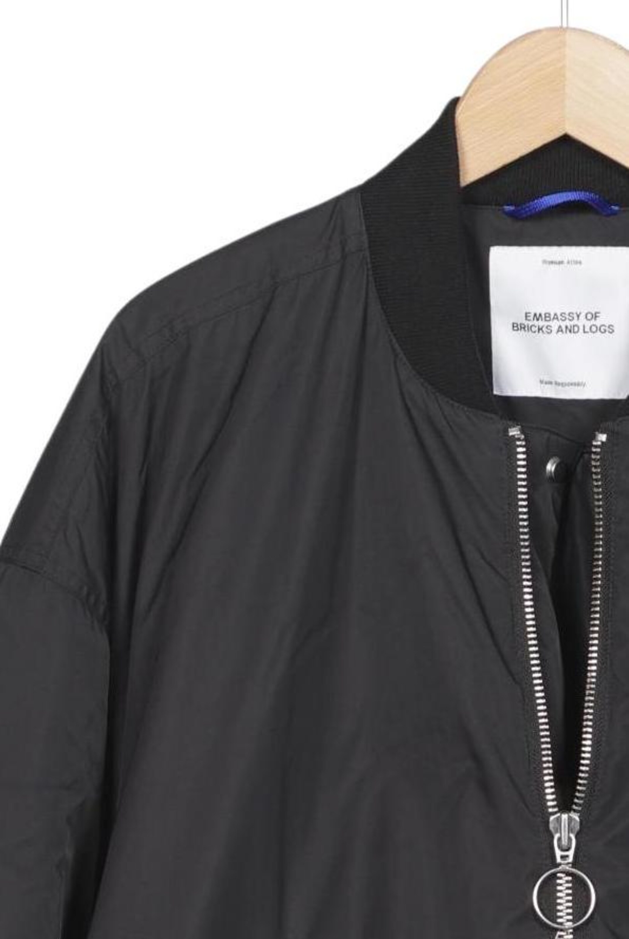 Embassy of Bricks and Logs Jacket & Coat in XL in Black