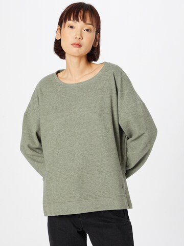 TOM TAILOR - Sweatshirt em verde: frente