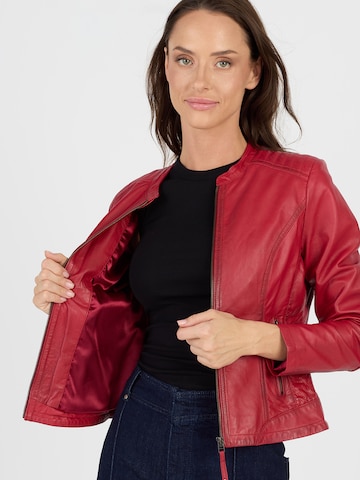 JCC Lederjacke in Rot