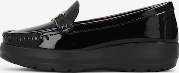 Kazar Moccasin in Black: front