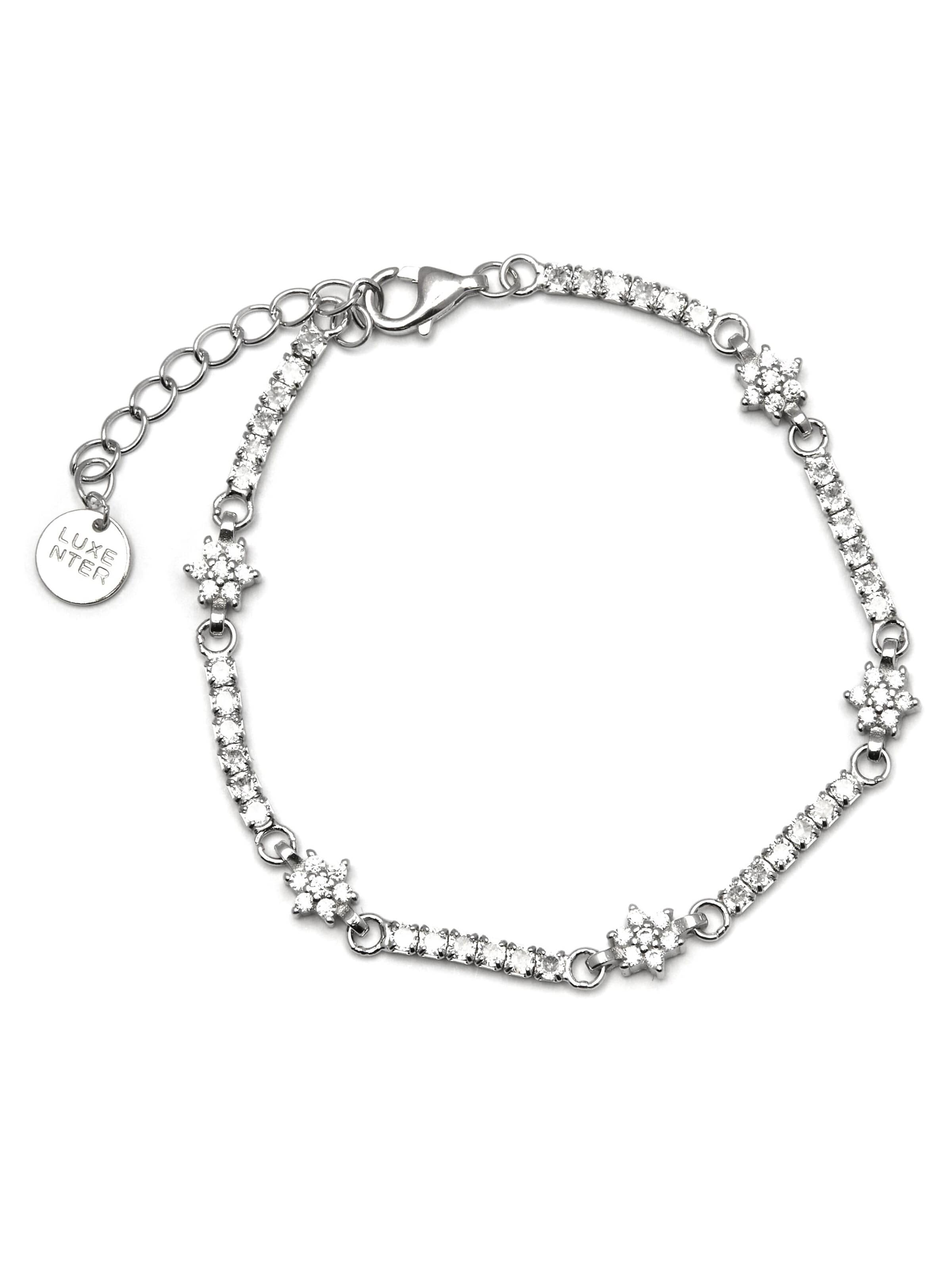 Luxenter Armband 'Dader' i silver