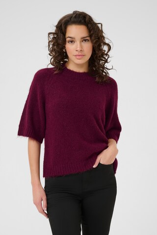 Pullover 'Emilie' di Kaffe in rosso: frontale