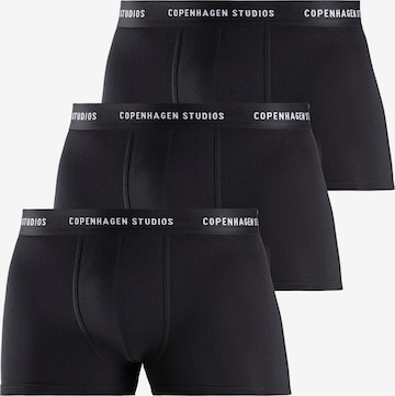 Copenhagen Studios Bokserishortsit värissä musta: etupuoli