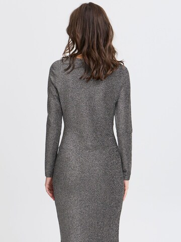 b.young Evening dress 'TACHA' in Silver