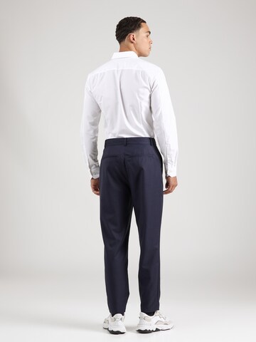 Guido Maria Kretschmer Men Regular Pleat-front trousers 'Kalle' in Blue: back