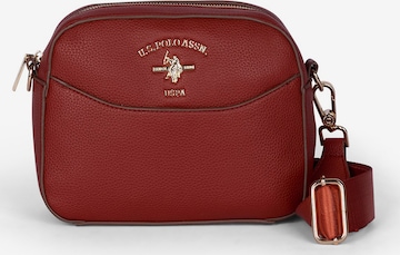 U.S. POLO ASSN. Umhängetasche in Braun: Vorderseite