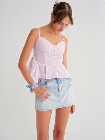 Top di MixRay in rosa