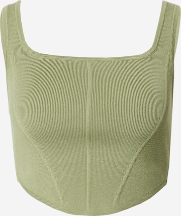 Cotton On Knitted top in Green: front
