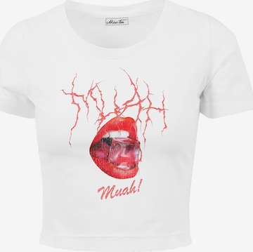 Mister Tee Shirt in White: front