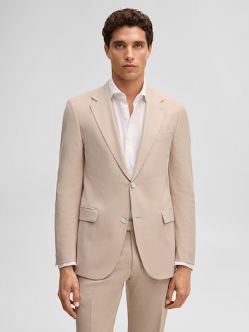 STRELLSON Slimfit Anzug 'Alzer Kynd' in Beige