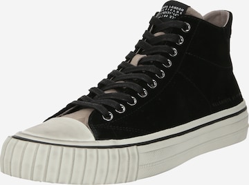 AllSaints - Zapatillas deportivas altas 'LEWIS' en negro: frente