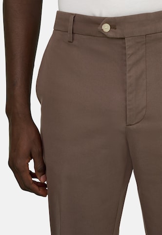 Boggi Milano Slimfit Hose in Braun