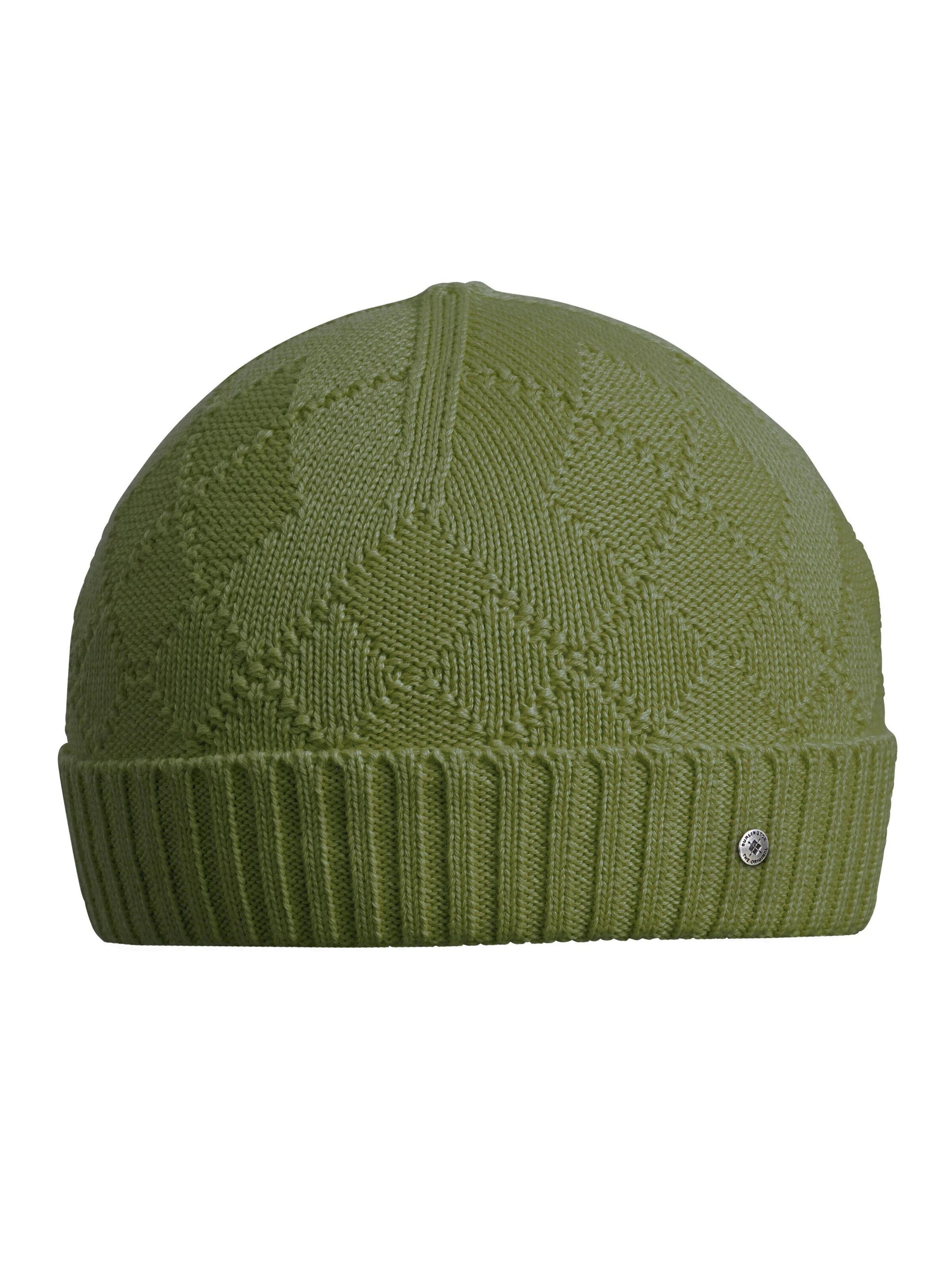 BURLINGTON Hut 'Argyle Accent'‌ in Grün: Vorderseite